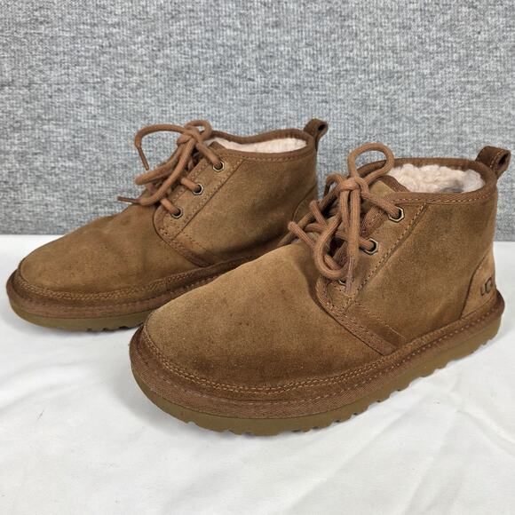 UGG MEN’S NEUMEL CHUKKA SUEDE LACE‑UP BOOTS – SIZE 5 (EU 38 / WOMEN’S 6.5–7) main image 8